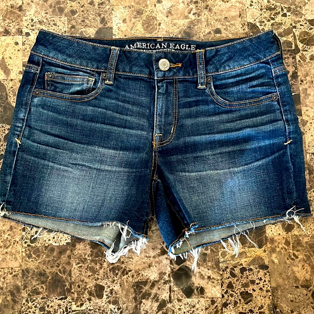 American Eagle Stretch Shortie Shorts